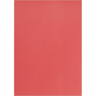 Vellum Papier - Rood - A4 - 21x29,7cm - 100 gram - Creotime - 10 vellen