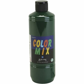 Groene Verf - Milieuvriendelijk - Greenspot Colormix - 500ml - Multifunctionele Doorshijnende Verf op Waterbasis - Geschikt voor Meeste Ondergronden - Felle Kleuren - Wast Af van Glas en Gladde Opperv