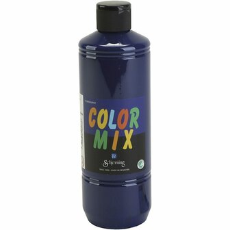 Primair Blauwe Verf - Milieuvriendelijk - Greenspot Colormix - 500ml - Multifunctionele Doorshijnende Verf op Waterbasis - Geschikt voor Meeste Ondergronden - Felle Kleuren - Wast Af van Glas en Gladd