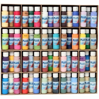 Acrylverf - Diverse Kleuren - Plus Color - 60x60 ml