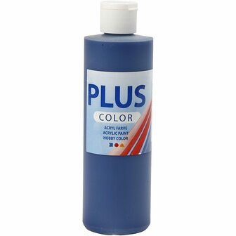 Acrylverf - Marineblauw - Plus Color - 250 ml