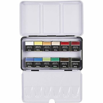 Aquarelverf - Verschillende Kleuren Waterverf - Watercolor Paint - Aqua Pigment Aquarelverf - Verschillende Kleuren - Hoog Pigment Gehalte - Waterbasis - Aquarel Hobbyverf