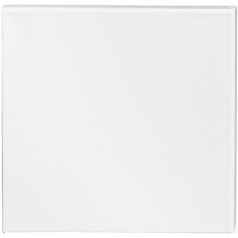 Canvas Gespannen Op Houten Frame - Vierkant Schilderdoek - Gespannen Canvas - Canvasdoek - Wit Schildercanvas - Verfdoek - Schilderpaneel - 30x30cm - Dikte: 1,6cm - 10 Stuks