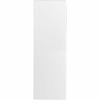 Canvas Gespannen Op Houten Frame - Rechthoekig Schilderdoek - Gespannen Canvas - Canvasdoek - Wit Schildercanvas - Verfdoek - Schilderpaneel - 30x90cm - Dikte: 1,6cm - 5 Stuks