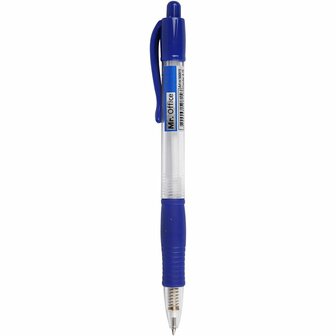 Balpennen - Blauwe Inkt - Schrijfpennen - Kantoorartikelen - Schoolbenodigdheden - Soepel Schrijven - Lange Levensduur - 50 Stuks