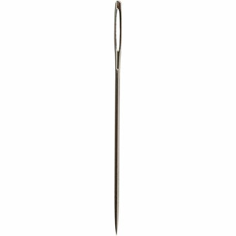 Borduurnaalden - Stalen Naalden Met Punt - Duurzame Handwerknaalden - Geschikt voor DIY Borduren - Creatieve Projecten - Lengte 43 mm - Set van 25 stuks