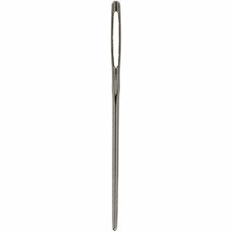 Borduurnaalden - Zonder Punt - Borduurnaalden Set - Extra Lang Oog - Perfect voor Borduurprojecten - L: 70 mm - 20 Stuks