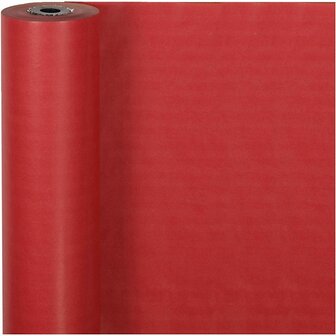 Cadeaupapier, rood, B: 50 cm, 60 gr, 100 m/ 1 rol