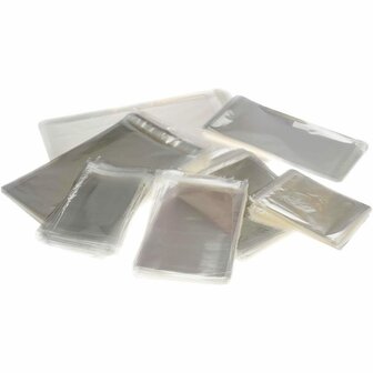 Cellofaan zakjes - Opbergzakjes - Cadeauzakjes - Zelfklevende Sluitstrip - Transparant - Rechthoek - Verschillende Afmetingen - 25 Micron - 1400 stuks