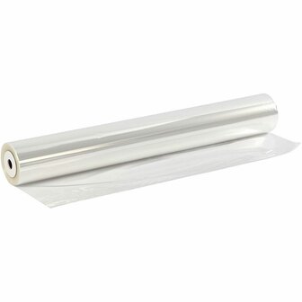 Cellofaan Op Rol - Cellofaan Inpakpapier  Transparant Cadeau Inpakpapier  Rol Cellofaan Voor Cadeaus  Doorzichtig Inpakpapier  Inpakfolie  70 cm - 200 m - 1 Rol