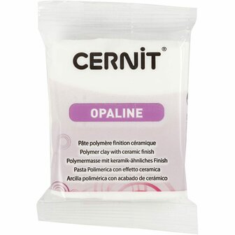 Cernit, porcelain white (010), 56 gr/ 1 doos