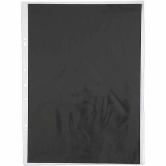 A2 Display Mappen - Heavy-Duty Presentatiemap - Opbergmap Zwart - A3 Portfolio Hoes - Portfolio Map - Kunstenaarsmap - Tekenwerk Map - Zwart - 42 x 60 cm -10 Stuks
