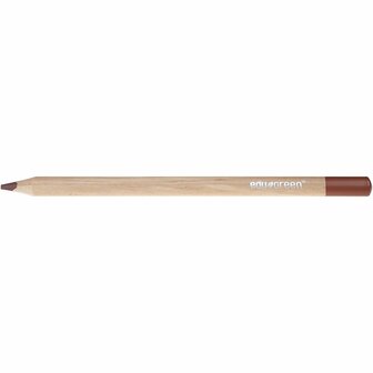 Edugreen Jumbo kleurpotloden, bruin, vulling 5 mm, 10 stuk/ 1 doos
