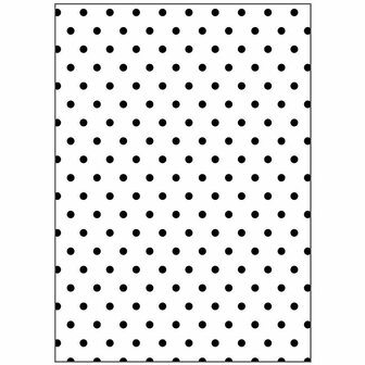 Embossing Folder , stippen, afm 13x18,5 cm, dikte 2 mm, 1 stuk