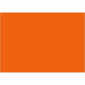 EVA Foam Oranje - Knutselfoam - Foam Rubber - Oranje Foam Vellen - Schuimrubber - A4 - 21 x 29,7 cm - 2mm - 10 Vellen