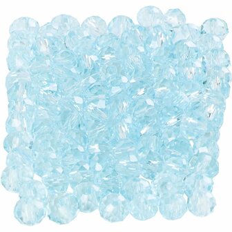 Facetkralen Mix - Transparante Kristal Kralen - DIY Sieraden Knutselen - Luxe Glas Kralen voor Hobby, Modeaccessoires &amp; Handgemaakte Creatieve Projecten