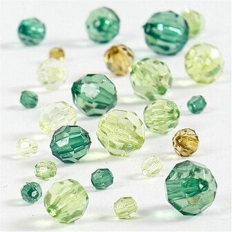 Facetkralen Mix - Rode Harmonie Luxe Kralen - Kristal Glas DIY Sieraden Kralen - Handgemaakte Kralen voor Armbanden, Halskettingen &amp; Knutselprojecten