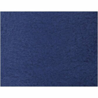 Fleece, blauw, L: 125 cm, B: 150 cm, 200 gr, 1 stuk