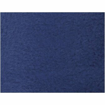 Fleece, blauw, L: 125 cm, B: 150 cm, 200 gr, 1 stuk