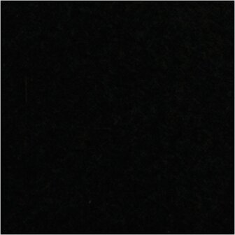 Fleece, zwart, L: 125 cm, B: 150 cm, 200 gr, 1 stuk