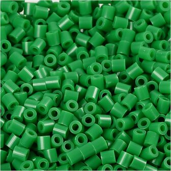 Foto kralen, groen (16), afm 5x5 mm, gatgrootte 2,5 mm, medium, 6000 stuk/ 1 doos