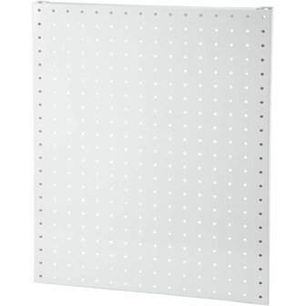 Gaatjesbord 566mm x 400mm voor Focus Display - Geperforeerde Achterplaat met 25mm Gatafstand