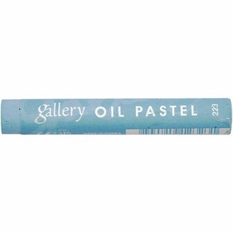 Oliekrijt - Turquoiseblauw - Oliepastel - Oliekrijtjes - Waxpastels - Vette Krijtjes - Kleuren - Tekenen - Schilderen - Gallery Oil Pastels - Hoge Pigmentconcentratie - 6 Stuks