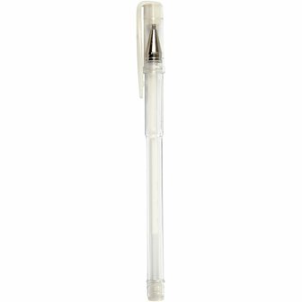 Gelpen &ndash; Premium Witte Pen &ndash; Geschikt Voor Tekenen, Handlettering En Bullet Journals - Fijne Liner - Hobby Tekenen - Creatief Schrijven - Lijndikte 0,8 mm - Set Van 6 Stuks