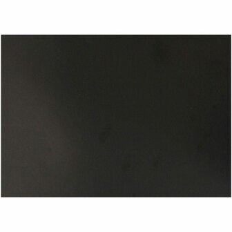 Glanspapier - Zwart Glanzend Decoratief Papier - DIY Creatief Knutselmateriaal - 32x48 cm - 80 grams - Set van 25 vellen - Luxe Papier - Hobby Karton - Handwerk Papier