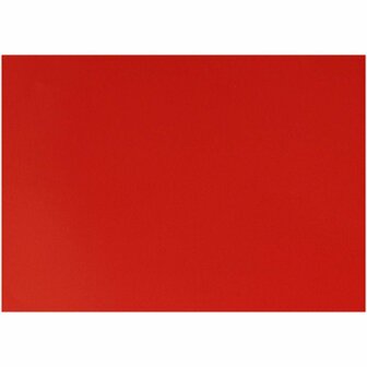 Glanspapier - rood - 32x48 cm - 80 grams - Creotime - 25 vellen