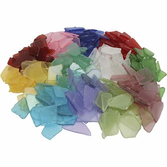 Glasmoza&iuml;ek - Decoratief Moza&iuml;ek - DIY Moza&iuml;ekmateriaal - Hobby Glasmoza&iuml;ek - Moza&iuml;ek Voor Creatieve Decoraties - Knutselmateriaal Voor Moza&iuml;ekwerk - 3kg