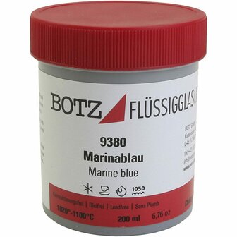 Kleiglazuur - Blauw - Professioneel Pottenbakkersglazuur - Hoogglans Aardewerkglazuur - Geschikt voor Handgemaakt Keramiek &amp; Klei - Loodvrij &amp; Veilig - Gebruiksaanwijzing Inclusief - 200 ml