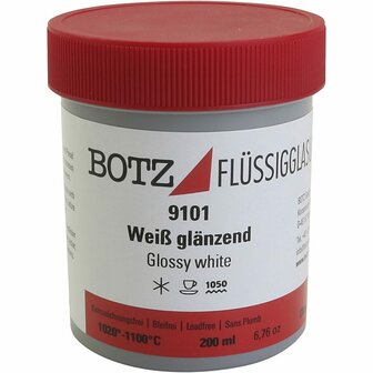 Glazuur - Witte Klei Glazuur - Glansmiddel Voor Klei - DIY Decoratie - 200ml - 1 Stuk