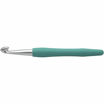 Haaknaalden - Groene Haaknaald - Hobby Handwerk Haaknaald - Ergonomische Haaknaald - DIY Breiaccessoires - Haaknaald Voor Creatieve Hobbys - Afmeting 10cm - Lengte 16cm - 1 Stuk