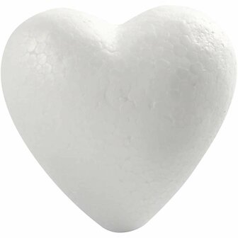 Styropor Harten - 8 cm Hoog - 50 Stuks - Lichtgewicht Styropor Voor DIY Decoratie