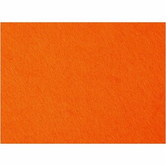 Vilt - Hobbyvilt - Oranje - DIY - Hobby &amp; Naai Projecten - 42x60cm - Dikte 1mm - 1 vel