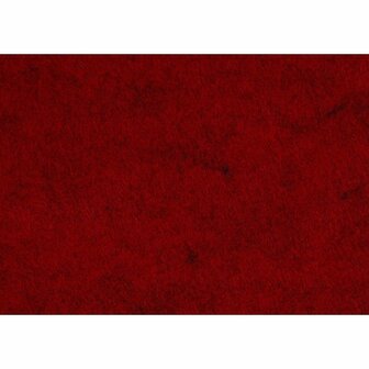 Hobbyvilt, rood, A4, 210x297 mm, dikte 1,5-2 mm, gemelleerd, 10 vel/ 1 doos
