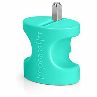 Houder Voor Slagpen Stempels - Stevige Precisiehouder Voor Metaalstempelen - Geschikt Voor DIY Stempels - Biedt Betere Grip &amp; Controle - Hoogwaardige Kwaliteit - Set van 1 Stuk