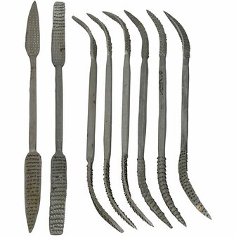 Italiaanse raspen, 8 stuk