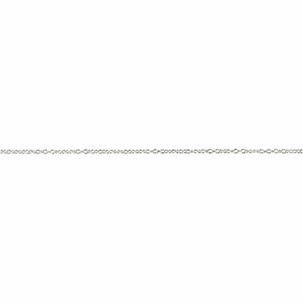 Jasseron Ketting - Verzilverd DIY Sieraden Ketting - Gedraaide Ovale Schakels - Breedte 2 mm - Lengte 20 meter - 1 rol - Ketting Maken - Sieraden Accessoires - DIY Juwelen