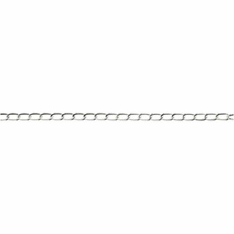 Jasseron - Verzilverd - Ketting Schakels - DIY Sieraden - Gedraaide Ketting - 6 mm SP - 5 Meter