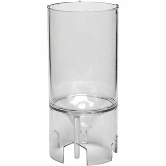 Kaarsen Gietvorm - Cylinder - Kleine Kaars Mal - DIY Creatieve Kaarsen Maken - Afmeting 65x44mm - 1 Stuk