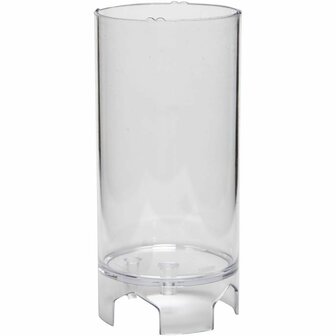 Kaarsen Gietvorm - Cylinderblok Vorm - DIY Kaarsen Maken - Cilindrische Kaarsvorm - Gietvorm Voor Kaarsen - Afmeting 97x52mm - 1 Stuk