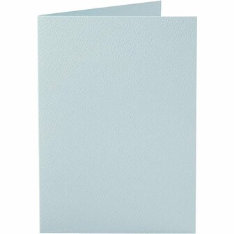 Kaarten, lichtblauw, afmeting kaart 10,5x15 cm, 220 gr, 10 stuk/ 1 doos