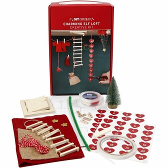 Kabouter Zolder DIY Knutselset - Multi Kleuren - Creatieve Hobby Box - Inclusief Materialen - Creatief Project