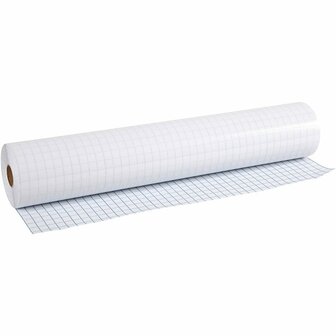 Kaftfolie - Zelfklevend Folie - Transparant - Kaften, Decoratie - 40cm - Dikte 80my - 25m - 1 rol