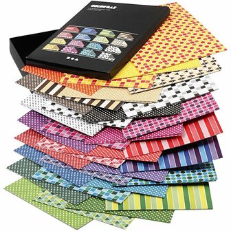 Verschillende Kleuren Karton 250 Grams - A4 Karton - Hobbykarton - Stevig Papier - Knutselpapier Knutselkarton - 21x29,7 cm - A4 - 160 Vellen