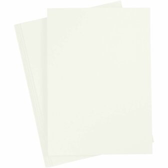 Wit Karton 180 Grams - Wit A4 Karton - Hobbykarton - Stevig Papier - Wit A4 Papier 180 grams - Knutselpapier Knutselkarton - 21x29,7 cm - A4 - 20 Vellen