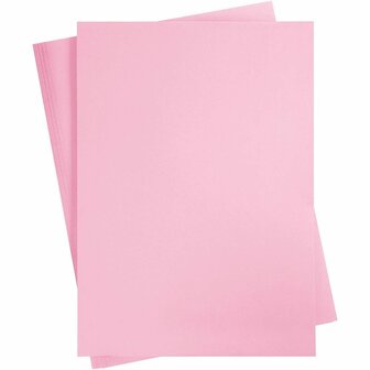 Roze Karton 180 Grams - Roze A2 Karton - Hobbykarton - Stevig Roze Papier - A2 Roze Papier 180 grams - Knutselpapier Knutselkarton - Paars Roze - 42 x 60 cm - A2 - 10 Vellen