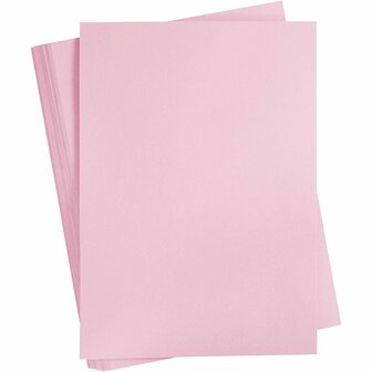 Roze Karton 180 Grams - Roze A2 Karton - Hobbykarton - Stevig Roze Papier - A2 Roze Papier 180 grams - Knutselpapier Knutselkarton - Paars Roze - 42 x 60 cm - A2 - 100 Vellen